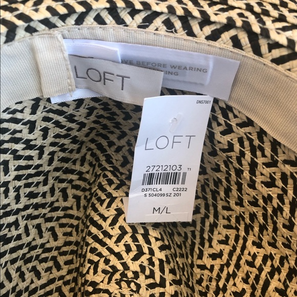 Loft Geo Straw Fedora - Picture 5 of 5